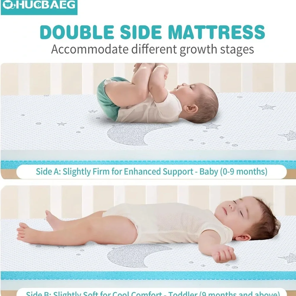 Pack and Play Mattress, 38X26x3in Pack N Play Mattresses Pad